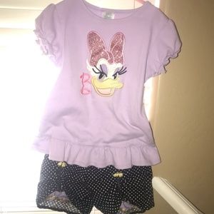 Daisy duck custom made girls size 8 "B"